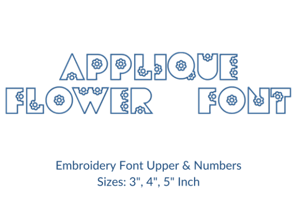 Applique Flower Font: A Designer’s Review
