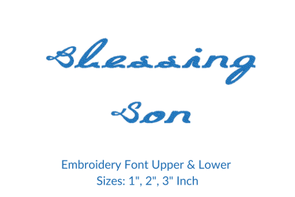 Blessing Son Font: A Seller's Review for Etsy Shops