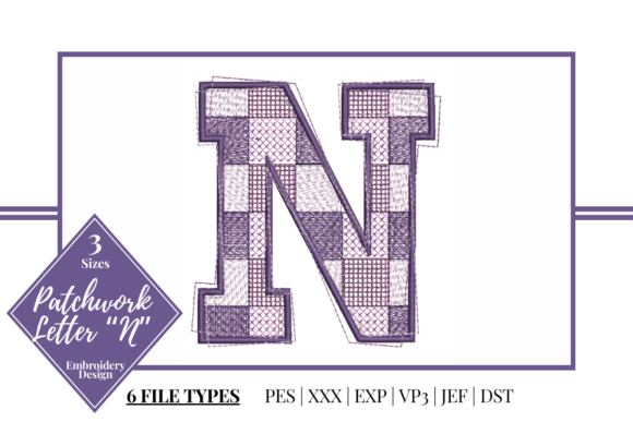 Patchwork Letter N: A Designer’s Review for Craft Fairs