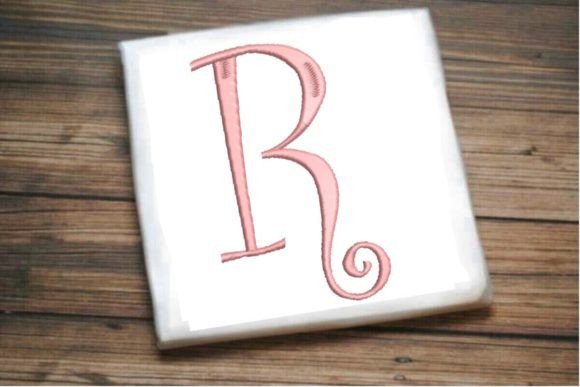 Review: Beautiful Capital R Letter Monogram for Craft Fairs
