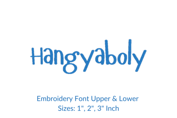 Review: Hangyaboly Font Embroidery Design for Gifts
