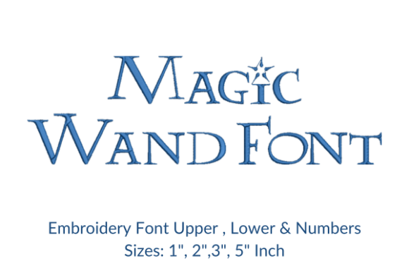Review: Magic Wand Fonts Embroidery Design