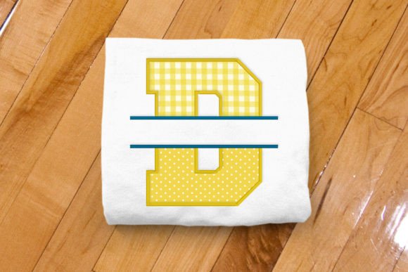 Review: Varsity Letter D Split Applique for Holiday Collections