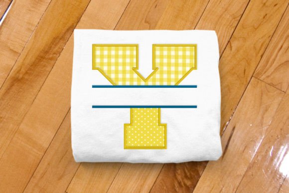 Review: Varsity Letter Y Split Applique for Etsy Shops