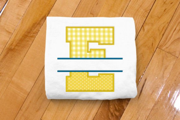 Varsity Letter E Split Applique Review for Custom Gifts