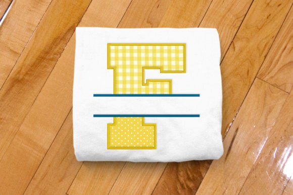 Varsity Letter F Split Applique Review for Holiday Crafts