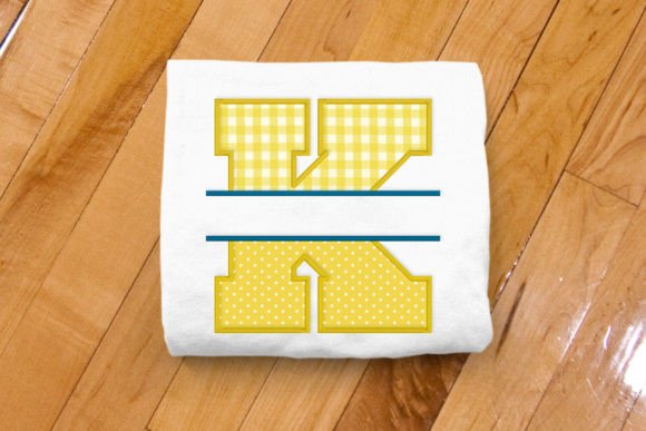 Varsity Letter K Split Applique: A Seasonal Review