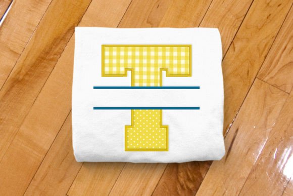 Varsity Letter T Split Applique: A Designer's Review