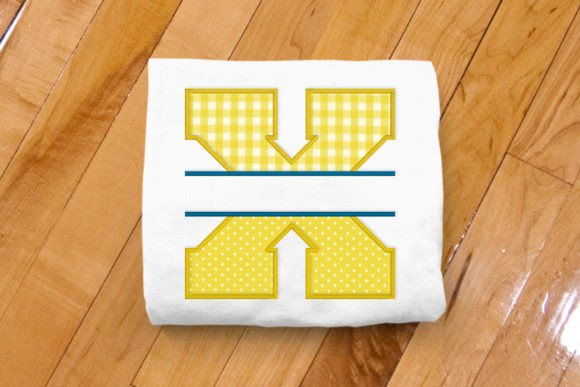 Varsity Letter X Split Applique: A Designer's Review